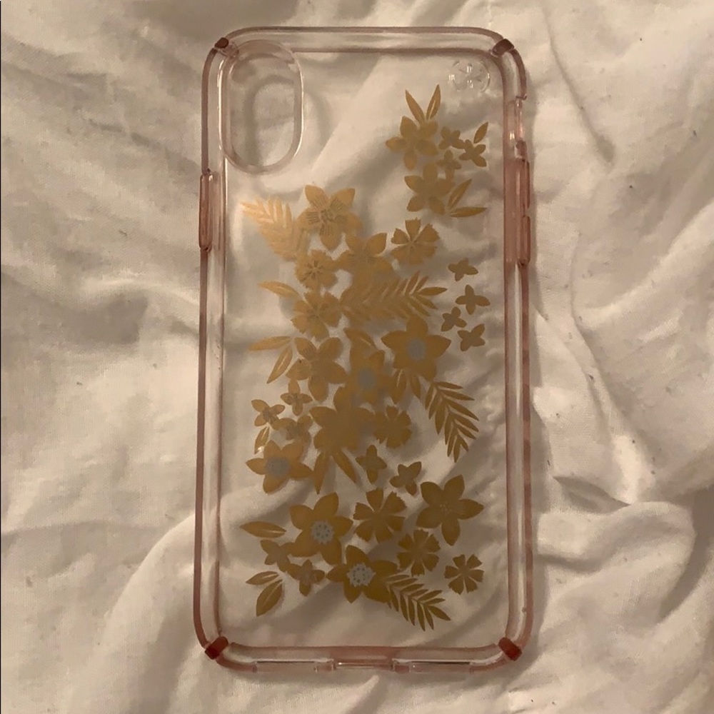 Gold flower iPhone X/XS Case